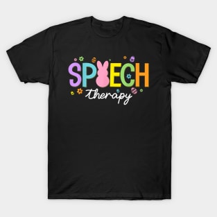 Speech Therapy Happy Easter Day Gift For Boys Girls Kids T-Shirt